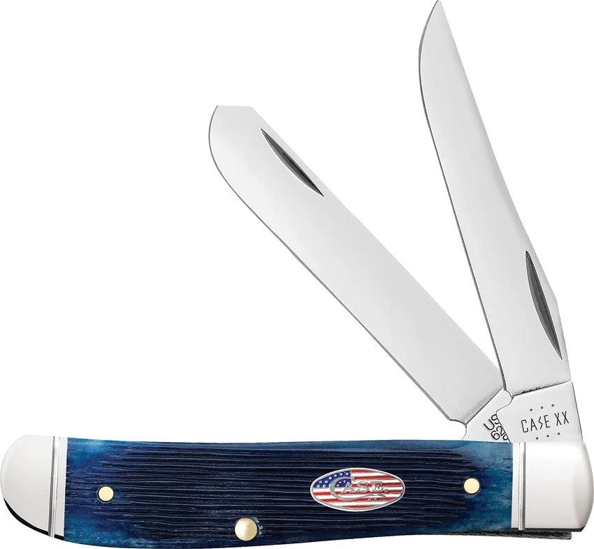 Case Cutlery Mini Trapper Navy Blue 10777 by Case Cutlery