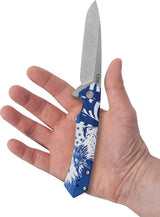Case Premium Kinzua Linerlock Blue Eagle S35VN Spear Point 4.75in Closed EDC Knife For Collectors by Case Cutlery