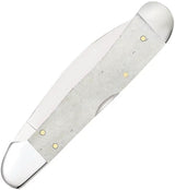 Case Copperlock Wharncliffe Knife With Locking Stainless Blade Natural Bone Handle For Collectors by Case Cutlery