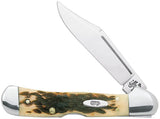 Case Cutlery Mini Copperlock Amber Bone Pocket Knife Lockback Premium For Collectors And EDC Enthusiasts by Case Cutlery