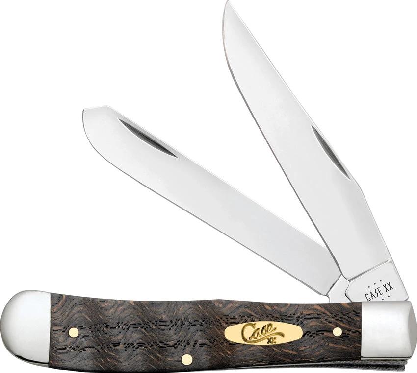 Case Cutlery Trapper Black Curly Oak 14000 by Case Cutlery