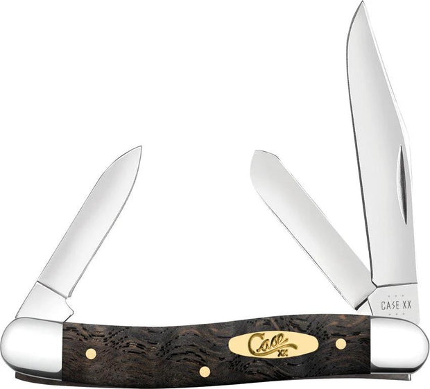 Case Cutlery Stockman Black Curly Oak 14001 by Case Cutlery
