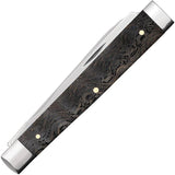 Case Cutlery Baby Doc Knife Black Curly Oak Handle Mirror Finish Stainless Blades Collectible Gift For Knife Lovers by Case Cutlery