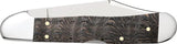 Case Cutlery Mini Copperlock Curly Oak Pocket Knife 3.63 Inch Stainless Locking Clip Blade For Collectors by Case Cutlery