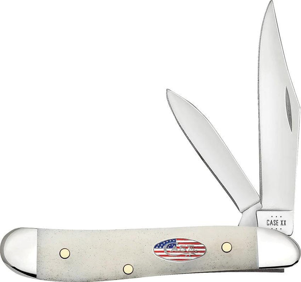 Case Cutlery Peanut Natural Bone 14094 by Case Cutlery
