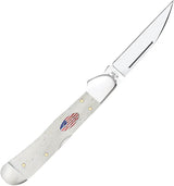 Case Copperlock Wharncliffe Knife With Smooth Bone Handle 4.25 Inch Closed Locking Stainless Blade For Collectors by Case Cutlery