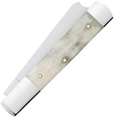 Case Razor Vault Natural Bone Pocket Knife 3.88 Inch Closed Carbon Steel Blade Premium Collectors Gift by Case Cutlery
