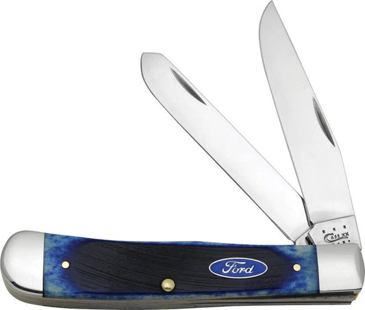 Case Cutlery Ford Trapper Blue Bone 14301 by Case Cutlery