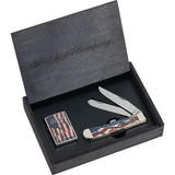 Case Cutlery Ford Trapper Gift Set Premium Collectible With Zippo Lighter Stainless Blades For Ford Enthusiasts by Case Cutlery