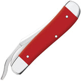 Case Cutlery RussLock Ford Mustang Knife 4.25 Inch One Hand Opening Clip Blade Mirror Finish Stainless Boxed by Case Cutlery