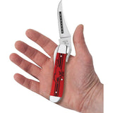 Case Cutlery RussLock Ford Mustang Knife 4.25 Inch One Hand Opening Clip Blade Mirror Finish Stainless Boxed by Case Cutlery