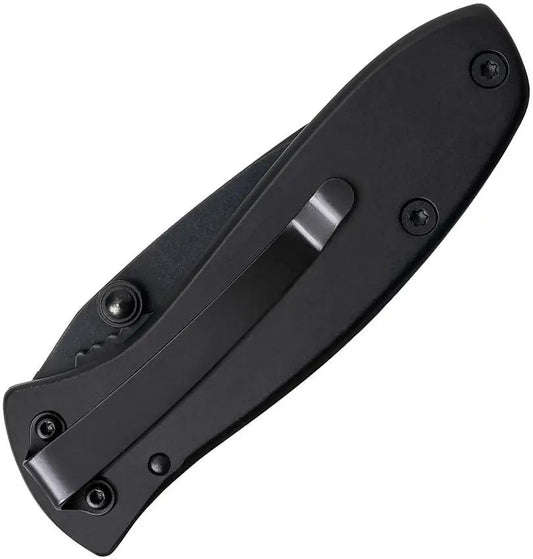 Case Cutlery Ford TecX Linerlock Folding Knife For EDC Enthusiasts 3.75 Inch Closed Black Blade Pocket Clip by Case Cutlery