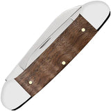 Case Cutlery US Army Canoe Oak Pocket Knife For Collectors Curly Oak Handle Spear And Pen Blades Shield Etching by Case Cutlery
