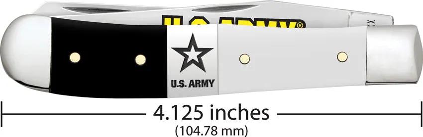 Case Cutlery U.S. Army Trapper Gift Set 15059 Authentic Military Collectors Gift Box by Case Cutlery