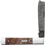 Case Cutlery Razor Damascus Maple 15092 by Case Cutlery