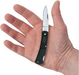 Case Cutlery Caliber Lockback EDC Knife With 3in Closed 2in Satin Drop Point Blade Ultralight by Case Cutlery