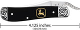 John Deere Case Cutlery Russlock 15788 Premium Folding Knife One Hand Opening Clip Blade For Outdoor Enthusiasts by Case Cutlery
