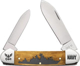 Case Cutlery Navy Canoe Antique Bone 17720 by Case Cutlery