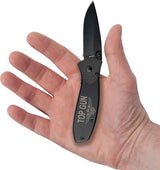 Case Cutlery TecX US Navy Top Gun Knife With Black Coated Blade And Pocket Clip For Collectors by Case Cutlery