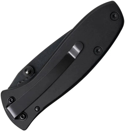 Case Cutlery BSA Tec X Linerlock 18087 Folding Knife With Black Stainless Blade And Pocket Clip For EDC by Case Cutlery