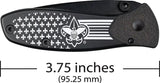 Case Cutlery BSA Tec X Linerlock 18087 Folding Knife With Black Stainless Blade And Pocket Clip For EDC by Case Cutlery