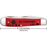 Case Cutlery BSA Trapper Gift Set For Scouts With Premium Red Handle Mirror Finish Blades by Case Cutlery