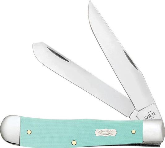 Case Cutlery Trapper Seafoam Green 18100 by Case Cutlery