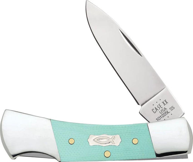 Case Cutlery Lockback Seafoam Green 18106 by Case Cutlery