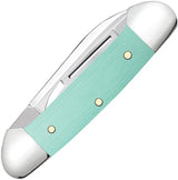 Case Cutlery Baby Butterbean Two Blade Knife Seafoam G10 EDC Pocket Knife For Collectors And Enthusiasts by Case Cutlery