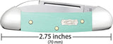 Case Cutlery Baby Butterbean Two Blade Knife Seafoam G10 EDC Pocket Knife For Collectors And Enthusiasts by Case Cutlery