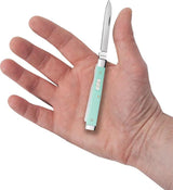 Case Cutlery Baby Doc Knife Seafoam Green G10 For Collector by Case Cutlery