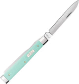 Case Cutlery Baby Doc Knife Seafoam Green G10 For Collector by Case Cutlery