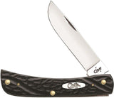 Case Cutlery Sod Buster Jr Black Synthetic 18229 by Case Cutlery