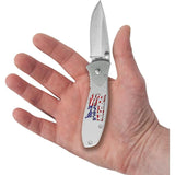 Case Cutlery NWTF Tec X 18772 Folding Knife for Collectors and EDC, Satin Blade, Mirror Handle, Thumb Stud, Pocket Clip by Case Cutlery