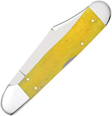 Case Cutlery Copperlock Pocket Knife For Collectors With Yellow Bone Handle Premium Locking Stainless Blade by Case Cutlery