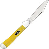 Case Cutlery Copperlock Pocket Knife For Collectors With Yellow Bone Handle Premium Locking Stainless Blade by Case Cutlery