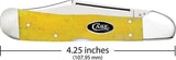 Case Cutlery Copperlock Pocket Knife For Collectors With Yellow Bone Handle Premium Locking Stainless Blade by Case Cutlery