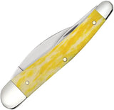 Case Cutlery Seahorse Whittler Knife For Collectors Yellow Bone Handle 4in Closed by Case Cutlery