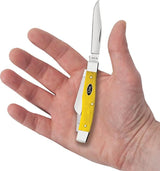 Case Cutlery Stockman Knife Yellow Bone Handle with Three Blades Clip Point Sheepsfoot Pen EDC Collector by Case Cutlery
