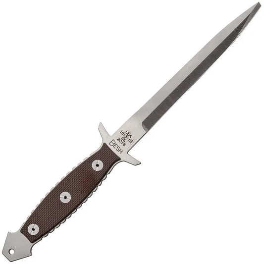 Case Besh Wedge Fixed Blade Knife 11.75in Full Tang With Green Linen G10 Handle And Kydex Sheath For Rugged Bushcraft by Case Cutlery