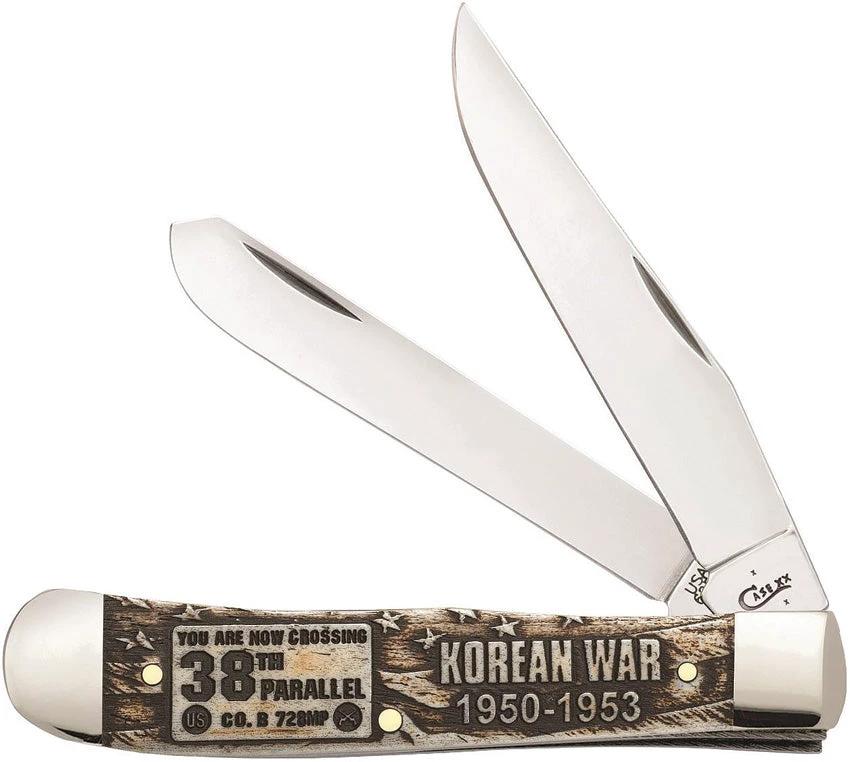 Case Cutlery War Series Trapper Korean War 22031 by Case Cutlery