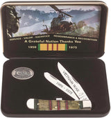 Case Cutlery Vietnam War Trapper Gift Set 22040 by Case Cutlery