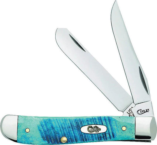 Case Cutlery Mini Trapper Caribbean Blue 25593 by Case Cutlery