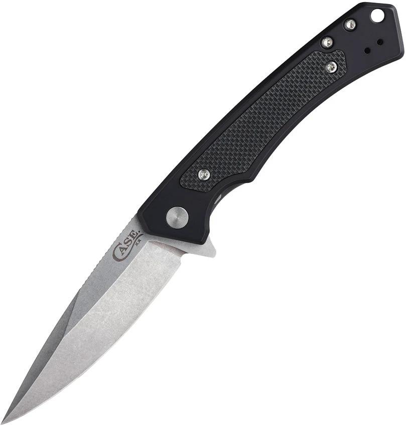 Case Cutlery Premium Marilla Framelock Knife With S35VN Blade Black Aluminum Handle G10 Inlay For EDC Enthusiasts by Case Cutlery