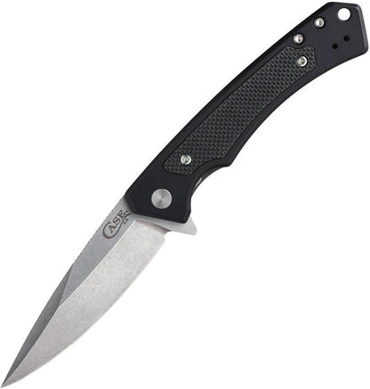 Case Cutlery Premium Marilla Framelock Knife With S35VN Blade Black Aluminum Handle G10 Inlay For EDC Enthusiasts by Case Cutlery
