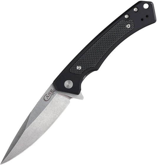 Case Cutlery Premium Marilla Framelock Knife With S35VN Blade Black Aluminum Handle G10 Inlay For EDC Enthusiasts by Case Cutlery