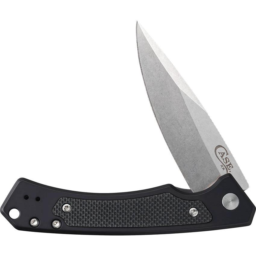 Case Cutlery Premium Marilla Framelock Knife With S35VN Blade Black Aluminum Handle G10 Inlay For EDC Enthusiasts by Case Cutlery