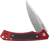 Case Cutlery Marilla Framelock Folding Knife With S35VN Blade And Red Aluminum Handle With G10 Inlay For EDC Enthusiasts by Case Cutlery