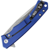 Case Cutlery Marilla Framelock Knife With S35VN Blade Blue Aluminum Handle G10 Inlay Premium EDC by Case Cutlery