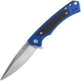 Case Cutlery Marilla Framelock Knife With S35VN Blade Blue Aluminum Handle G10 Inlay Premium EDC by Case Cutlery